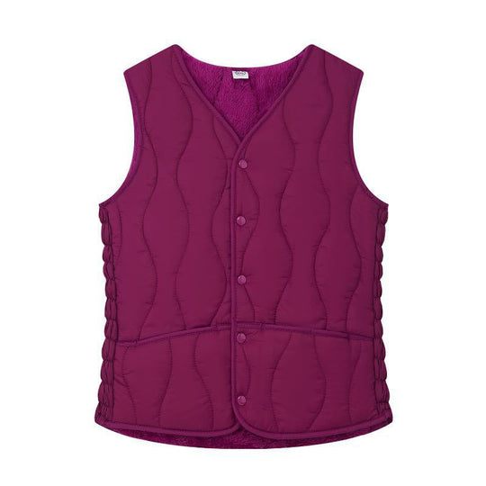 Gilet matelassé coupe ajustée pour femme