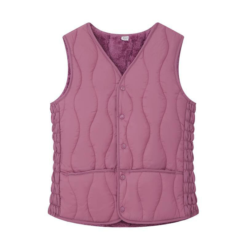 Gilet matelassé coupe ajustée pour femme