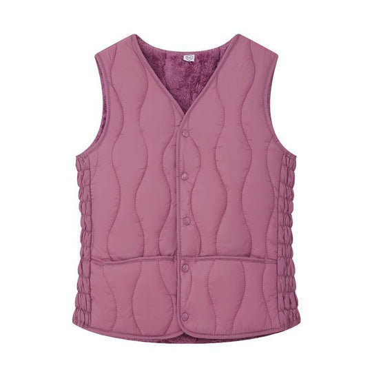 Gilet matelassé coupe ajustée pour femme