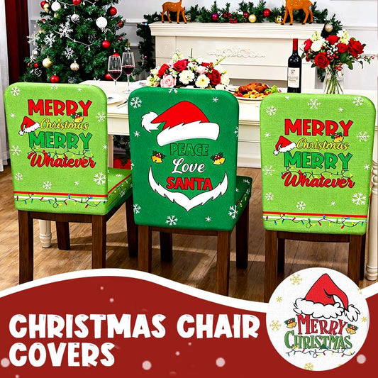 6PCS Christmas Chair Covers