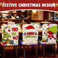 6PCS Christmas Chair Covers