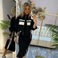 ❄️LAST DAY PROMOTION - 50%OFF 💖 Women's Stand Collar Jacket & Dress Set