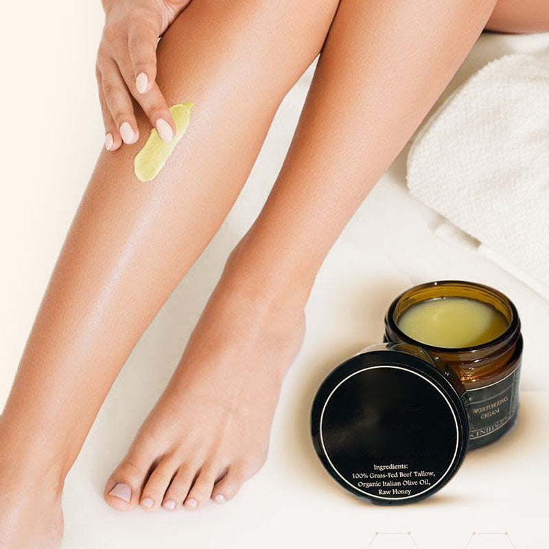 Ekologisk nötkötttalgbalsam med honung – fuktgivande kräm