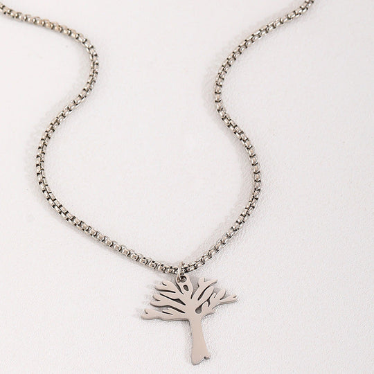 Baum des Lebens-Ausschnitt-Halskette