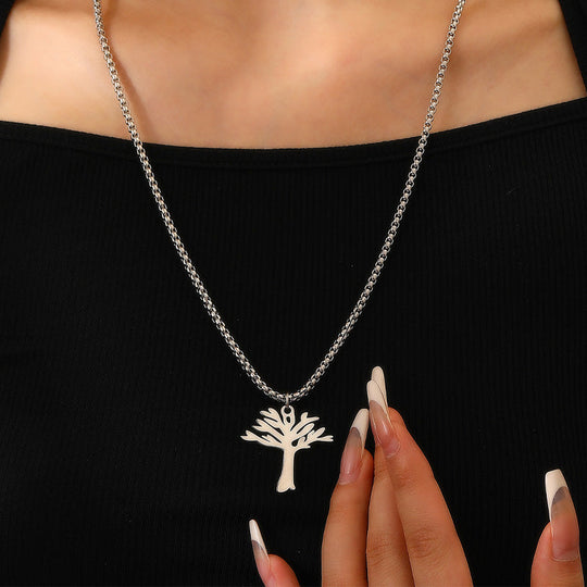 Baum des Lebens-Ausschnitt-Halskette