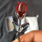 Eternal Love Metal Crystal Rose Timeless Gift for Valentine's Day, Mother's Day, Birthdays, and Anniversaries Water-Resistant & Durable Crystal Design Personalized Present Decoration Wedding