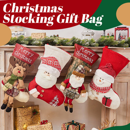 Bolsa de agasallo de medias de Nadal