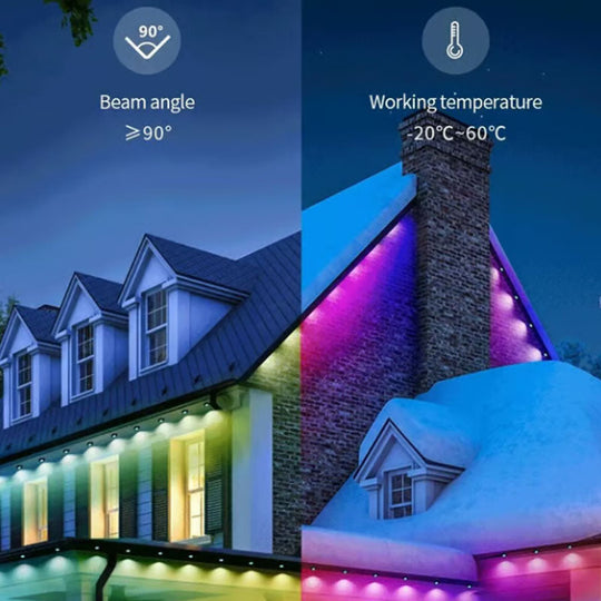 Striscia LED impermeabile intelligente per interni ed esterni