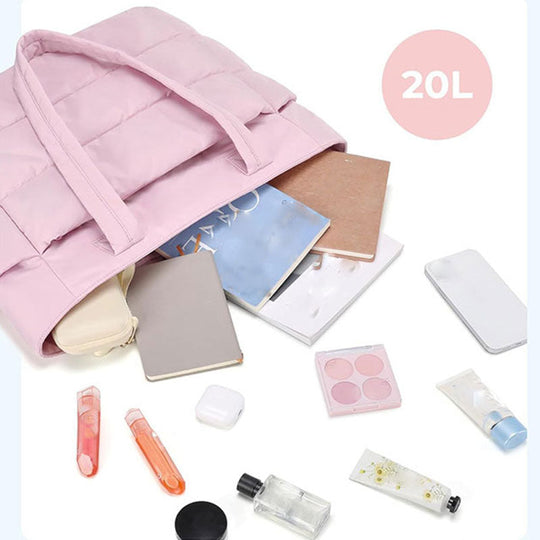 Zoete roze lichtgewicht draagtas voor dames