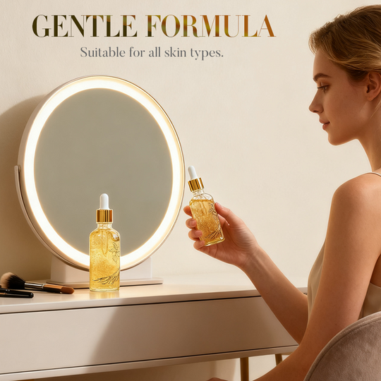 Sérum facial antiengurras con esencia de ginseng hidratante