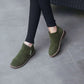 Women's Side Zipper Low Heel Ankle Boots