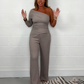 ❄️LAST DAY PROMOTION - 50%OFF 💖 Women’s Stylish Top & Wide Leg Pants 2-Piece Set