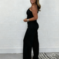 ❄️LAST DAY PROMOTION - 50%OFF 💖 Women’s Stylish Top & Wide Leg Pants 2-Piece Set