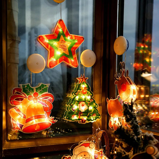 🎅Early Christmas Sale🎄Christmas Window Hanging Lights