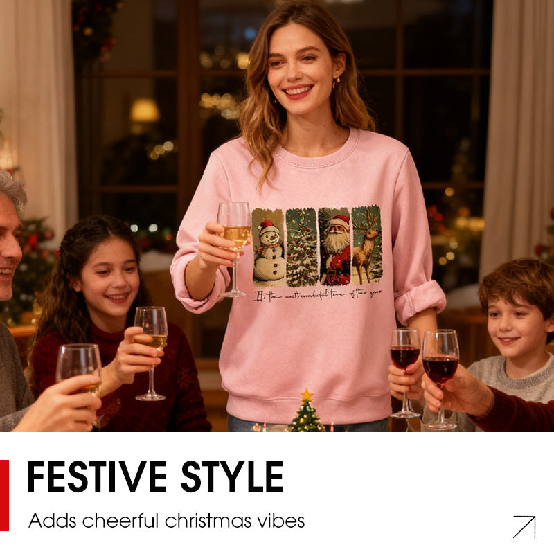 Top de Nadal de moda casual para mulleres