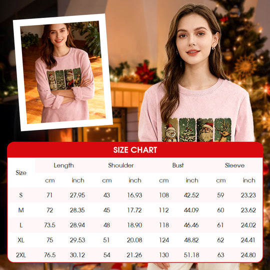 Top de Nadal de moda casual para mulleres