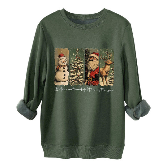 Top de Nadal de moda casual para mulleres