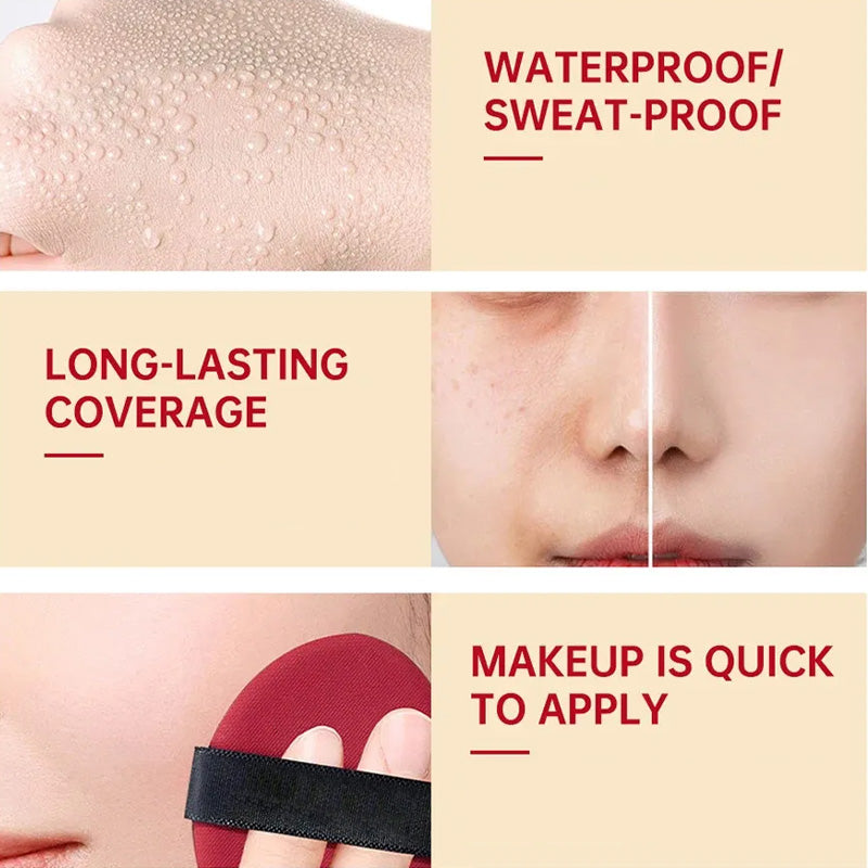 💜 LAST DAY PROMOTION - 50%OFF 💜Moisturizing Long-lasting Air Cushion Foundation