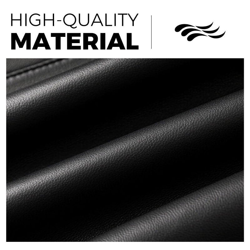 Chaqueta de coiro de tecido de cebada de moda masculina