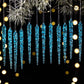12PCS Glittering Christmas Tree Icicle Decorations