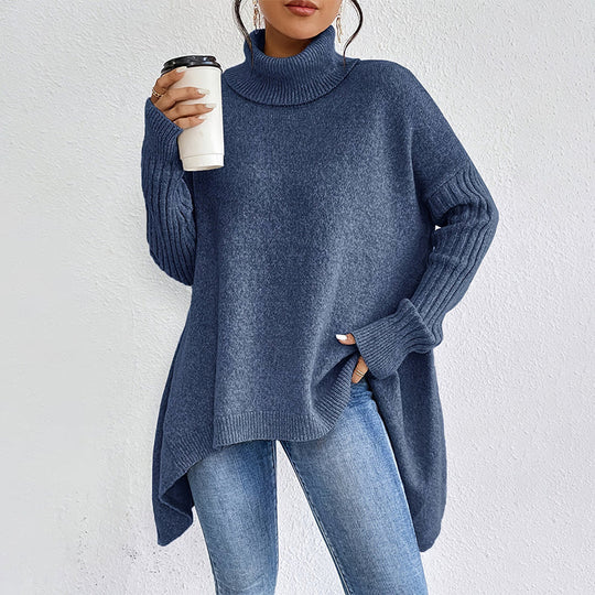 ⏳Limited-time 50% off⏰Women’s Fashion Solid Color Turtleneck Sweater👗