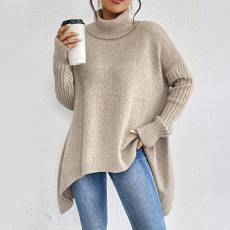 ⏳Limited-time 50% off⏰Women’s Fashion Solid Color Turtleneck Sweater👗