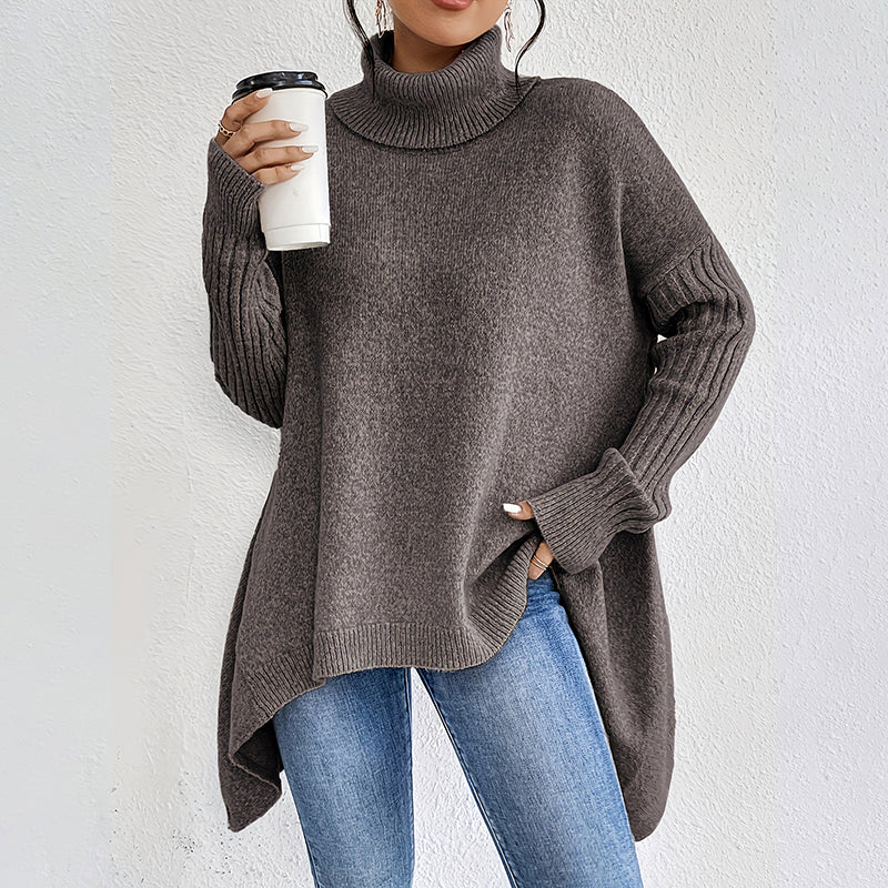 ⏳Limited-time 50% off⏰Women’s Fashion Solid Color Turtleneck Sweater👗