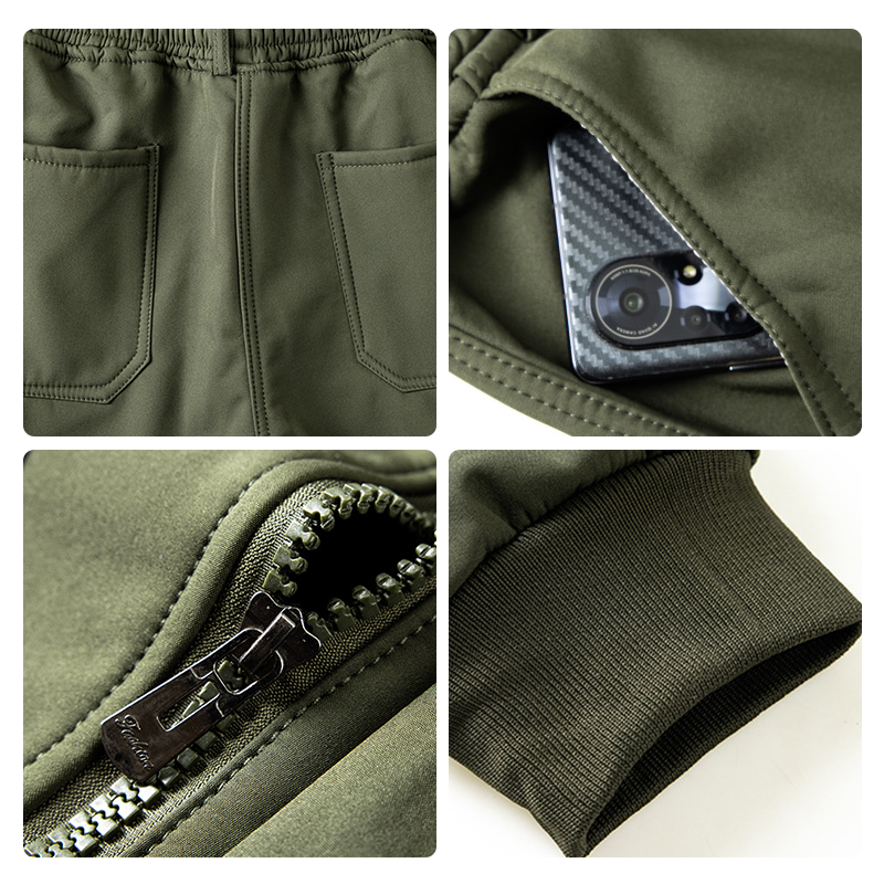 Chaqueta illada cortaventos para homes & Conxunto de pantalóns