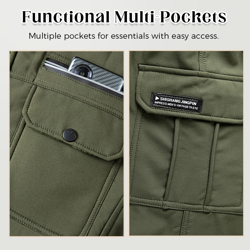 Chaqueta illada cortaventos para homes & Conxunto de pantalóns