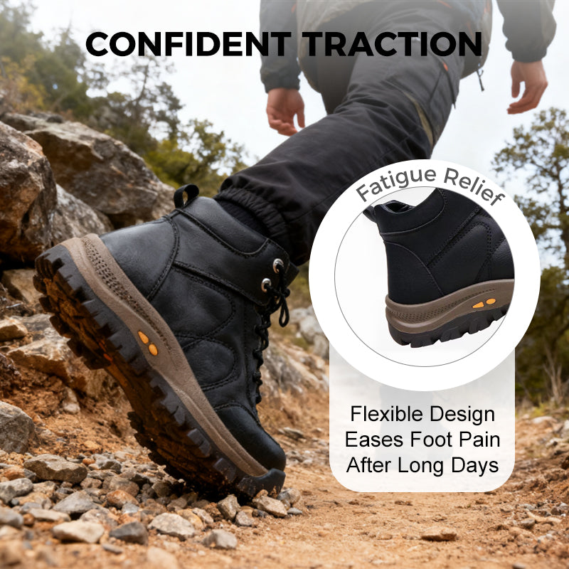 [59% off] Men's all-weather mid-top sports leather shoes