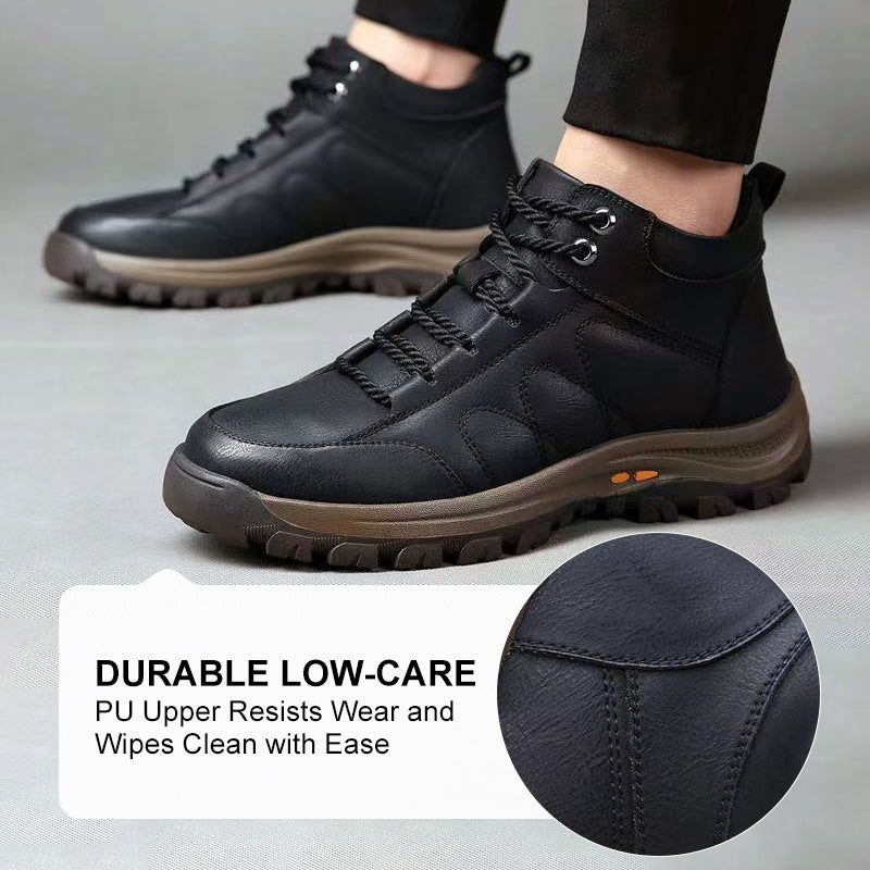 [59% off] Men's all-weather mid-top sports leather shoes