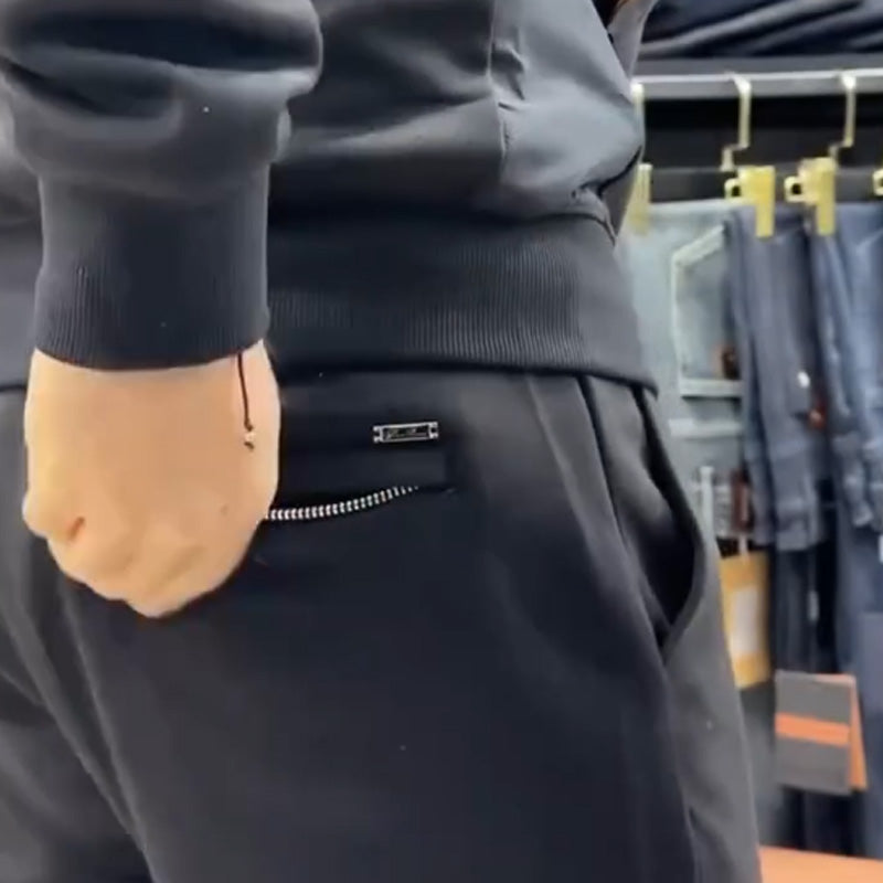 Herrejakke med avslappet passform & Buksesett i to deler