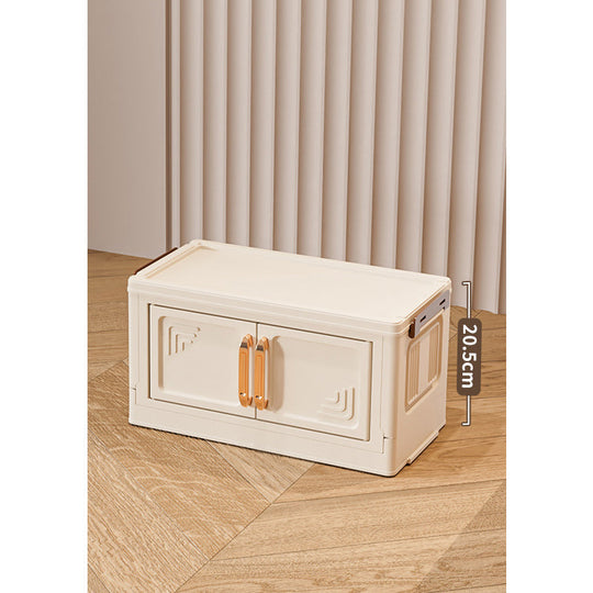 🔥 50% OFF! ✨ Foldable Storage Box with Lid – 1–5 Layers, Wheels & Magnetic Door | Stackable Organizer for Kitchen, Bathroom & Bedroom 🗄️