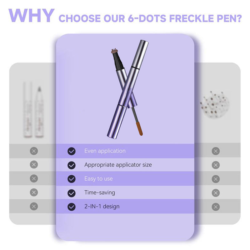2-in-1 Multi-Functional Freckle Pen with Blush