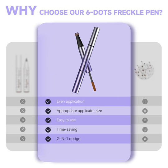 2-in-1 Multi-Functional Freckle Pen with Blush