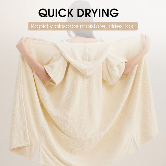 Kvinnors mysig huva texturerat rutnät badrock