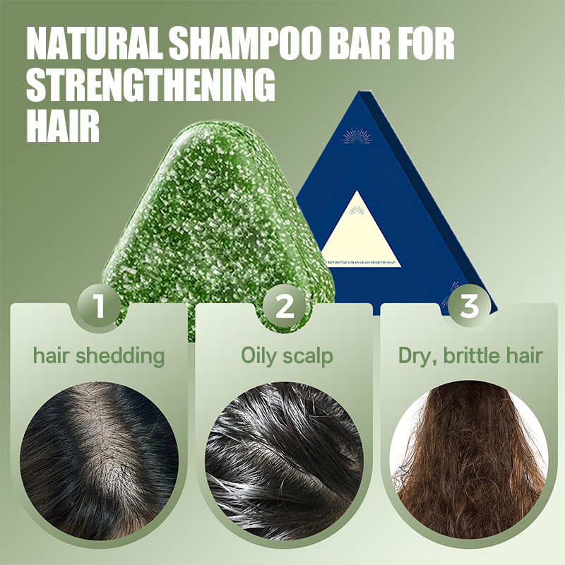 Natural Shampoo Bar For Strengthening Hair