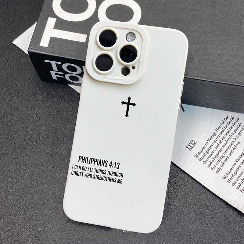 🔥50% off, while stocks last! 🎉Bible Text TPU Case for iPhone Galaxy,Shockproof Anti-Drop Phone Case Cute Gift for Her.