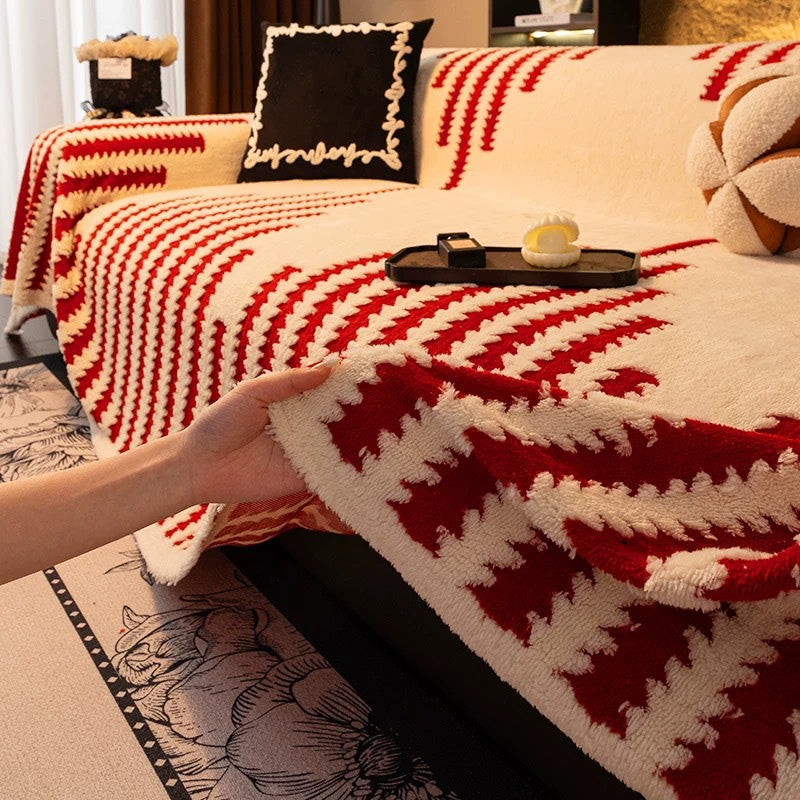 💥2026 Collection Presale🔥Thick, Non-Slip Sofa Blanket for Cozy Autumn and Winter Days
