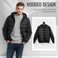 ⏳Time-Limited Special⏰Men's Windproof Padded & Hooded Jacket