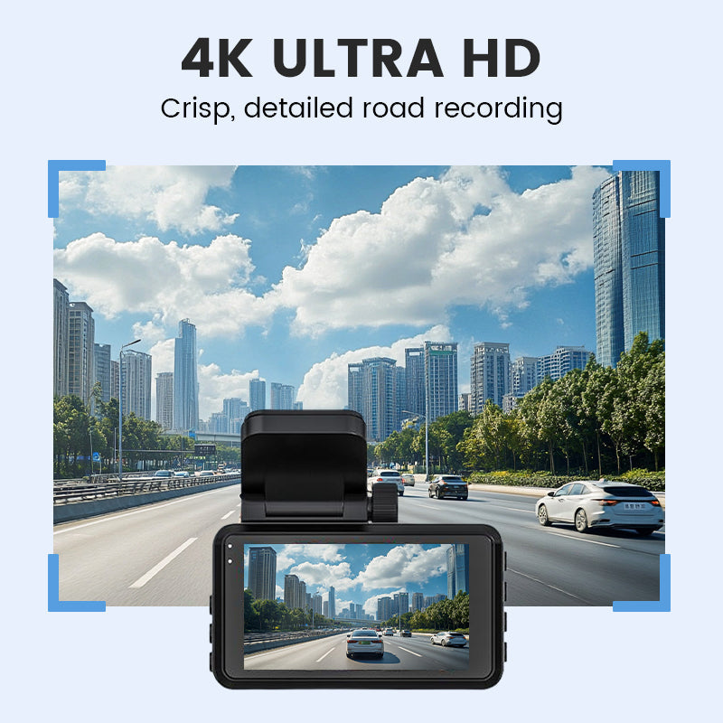 🎁Free shipping-🎁4K Ultra HD Car Dashcam with Night Vision