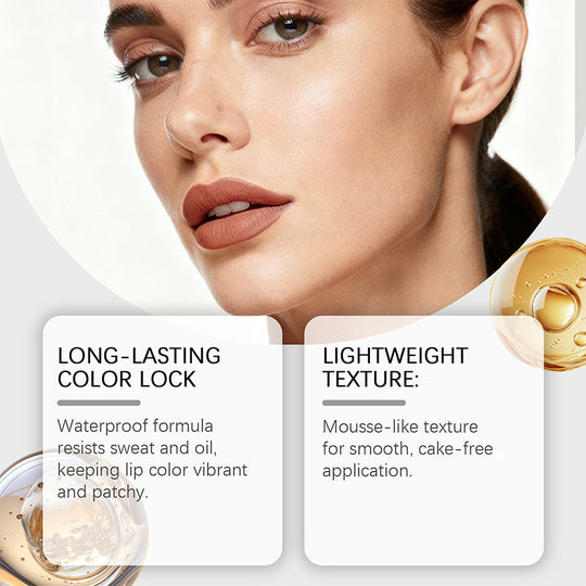 🎉Het rea🎉Vattentät återfuktande matt läppfärg