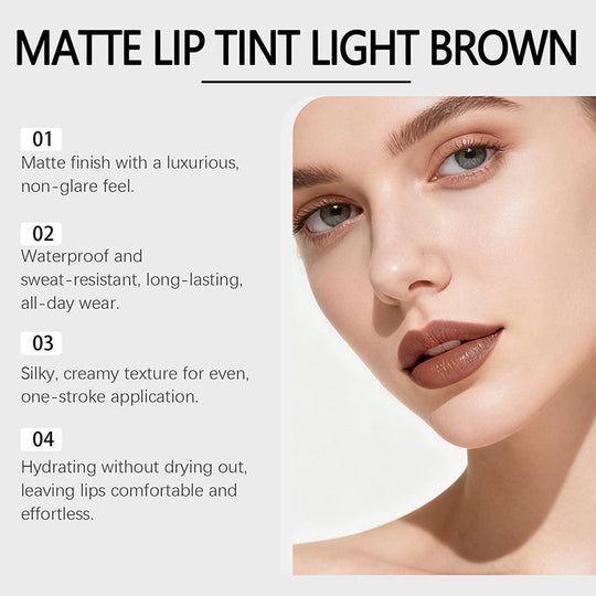 🎉Het rea🎉Vattentät återfuktande matt läppfärg