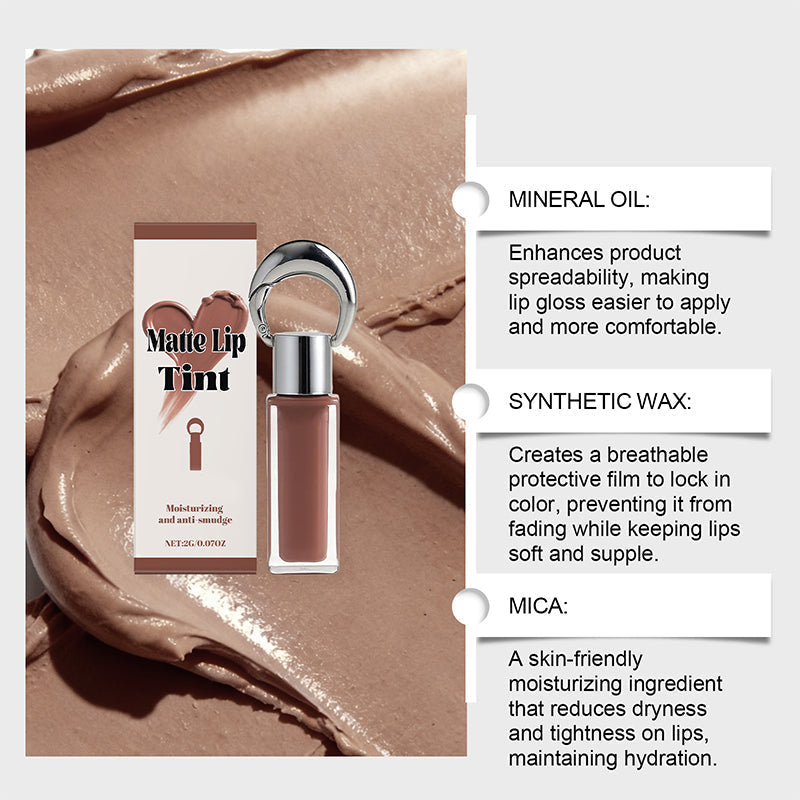 🎉Het rea🎉Vattentät återfuktande matt läppfärg