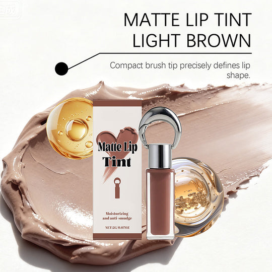 🎉Het rea🎉Vattentät återfuktande matt läppfärg