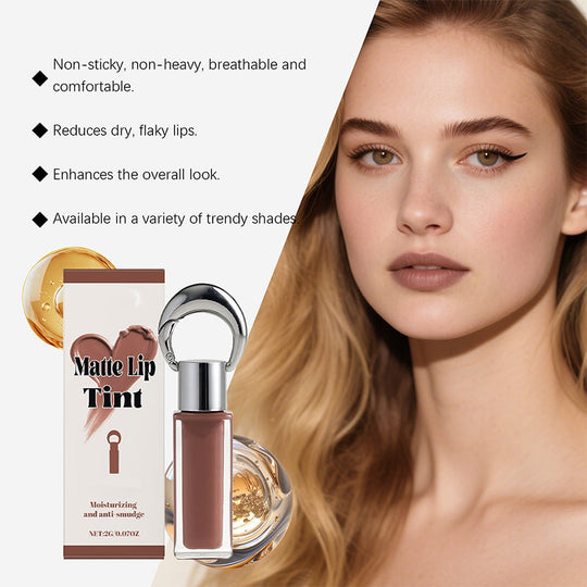 🎉Het rea🎉Vattentät återfuktande matt läppfärg