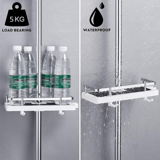 Bathroom Pole Shower Storage Rack Holder🔥