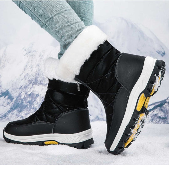 Women’s Non-Slip Warm Zipper Snow Boots
