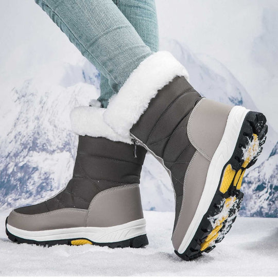 Women’s Non-Slip Warm Zipper Snow Boots