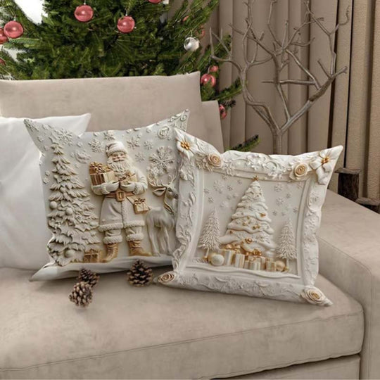 Elegant Christmas Decorative Pillow Covers